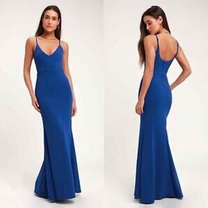 Lulus Infinite Glory Formal Maxi Gown NEW